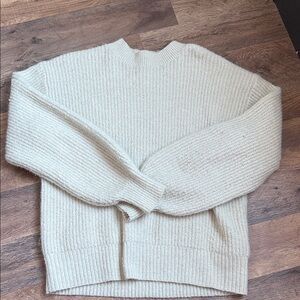 H&M Cozy Light Green Knit Sweater